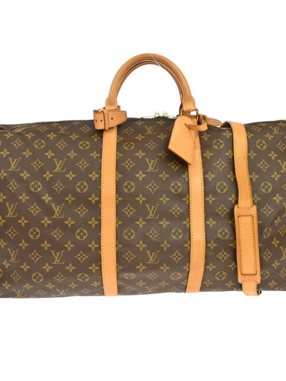 Best07 Louis Vuitton Keepall Bandouliere 60 Duffle Bag M41412 VI0974 BQ01586